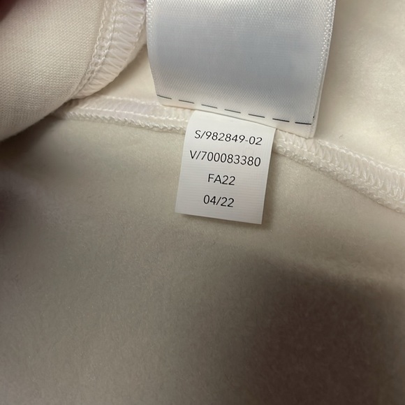 ATHLETA Moto Jacket in Magnolia White, Size M. - Picture 11 of 13